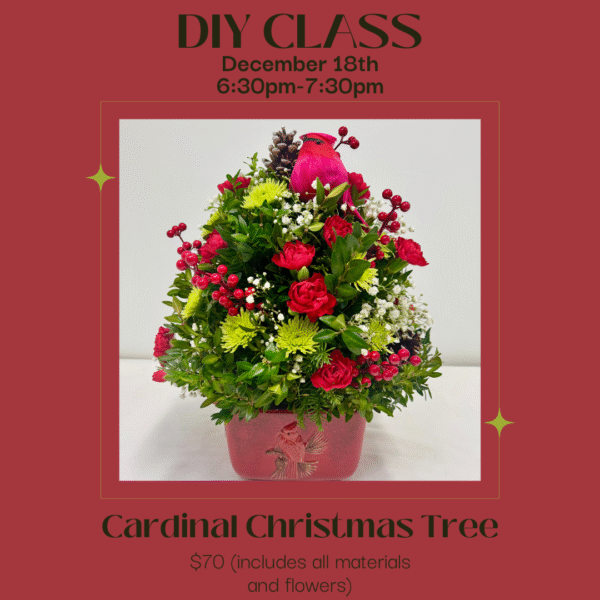 Cardinal Christmas Tree