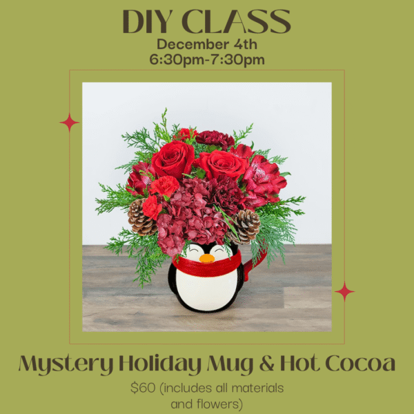 Mystery Holiday Mug & Hot Cocoa