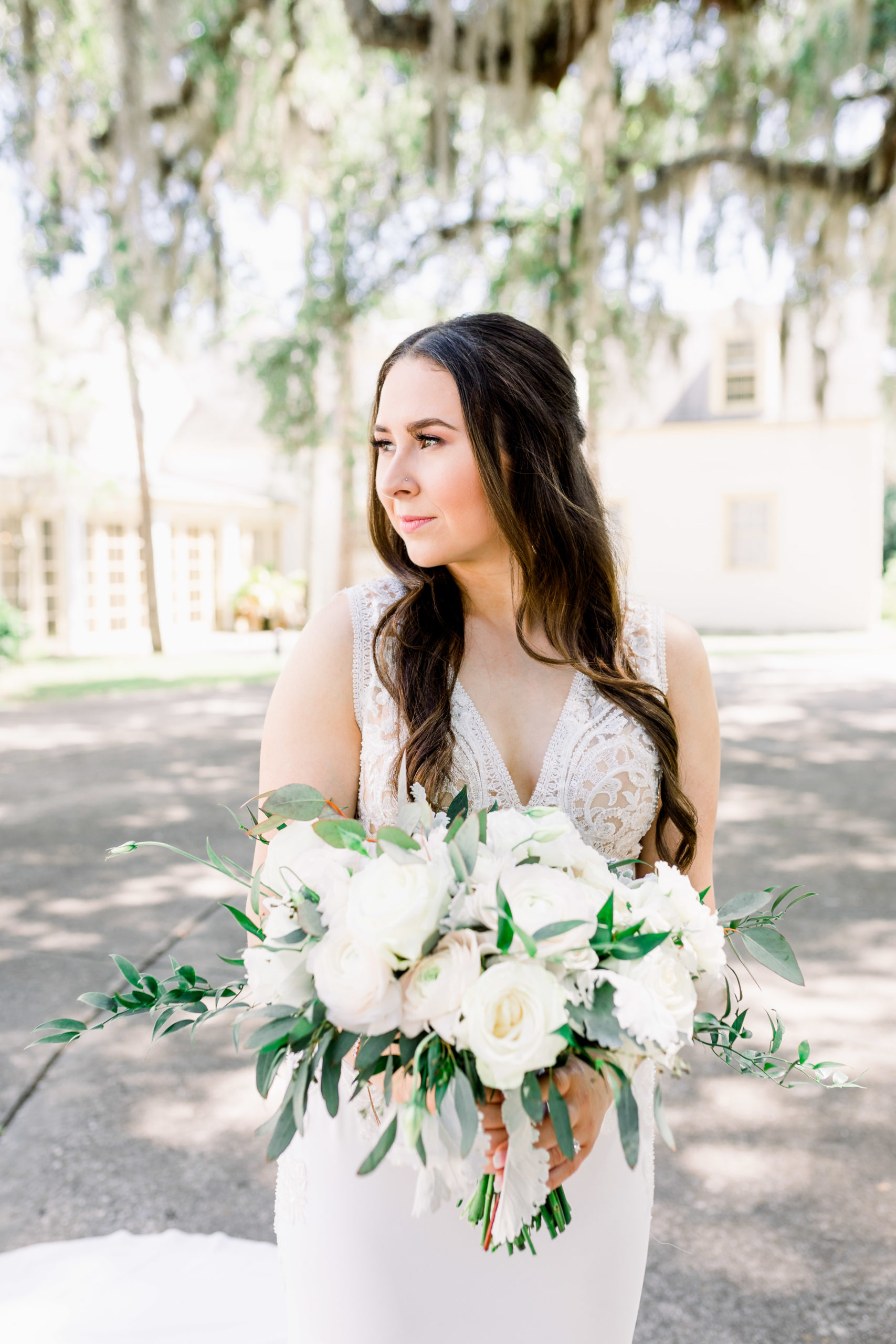 Makayla + Chasin | White and Blush Wedding Bouquet