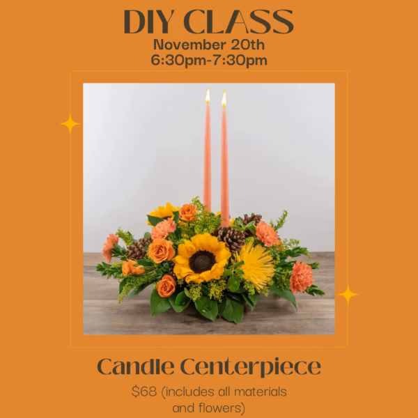 Candle Centerpiece Compressed